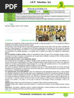 Ficha de Trabajo de 1ro A 5to Año (03) New. VII PROY.2023