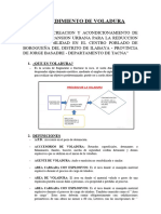 Procedimiento de Voladura