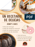 Un Recetario de Delicias Jennys Cake