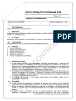 Poe Embalaje de Productos Terminados - Ds - PR - 89 - CNC