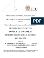 Ensayo Finanzas - MXF