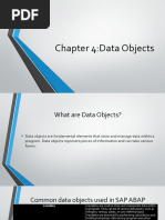 Chapter 4 (Data Objects)