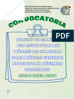 Convocatoria para Med. General