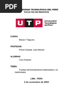 (AC-S16) Semana 16 - Tema 1 - Tarea - Fuentes de Financiamiento Tradicionales y No Tradicionales
