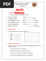 Antónimos