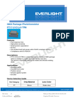 0805 Package Phototransistor PT17-21C/L41/TR8: Features