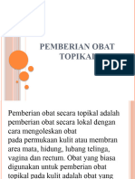 Pemberian Obat Topikal