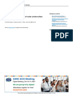 2011 - Application and Design of Solar Photovoltaic System