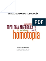 Fundamentos de Topología