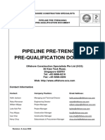 Pipeline Pre Trenching Pre Qua - Rev A 27june22 - Final