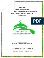 Proposal Maulid Nabi Muhammad Saw