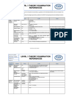 L3 Theory Examination Reference