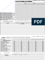 Check List para Casa de Bombas de Incêndio, Extintores e Hidrantes