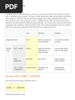 Phrasal Verbs