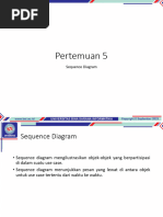 Pertemuan 5: Sequence Diagram