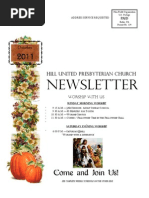 Newsletter October 2011