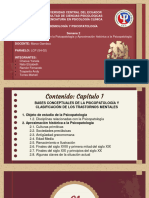 Disciplinas Relacionadas-Aproximación Histórica A La Psicopatología