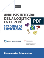 Análisis Integral de La Logística en El Perú - Lineamientos Estratégicos