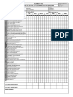 UNI-SGS-FO-23 Check List Pre Operacional Excavadora Ver. 01