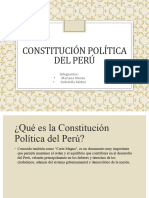 Constitución Política Del Perú