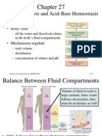 Fluid, Electrolyte and Acid-Base Homeostasis (Renal)