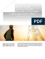 Proyecto de Investigación de Polimeros Aislantes para Cableados Eléctrico