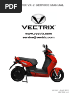 Vectrix VX-2 Service Manual 2011