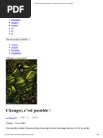 Comment Changer Et Devenir Une Meilleure Version de Toi-Même