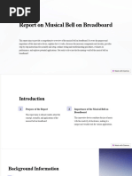 Report On Musical Bell On Breadboard