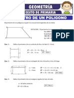 Perimetro de Un Poligono para Sexto de Primaria