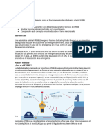 Una Radiobaliza Satelital EPIRB