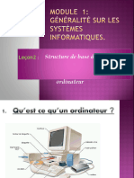 Structure de Base D'un: Leçon2