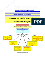 Syllabus Biothechnologies