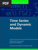 Christian Gourieroux, Alain Monfort - Time Series and Dynamic Models (Themes in Modern Econometrics) (1996)