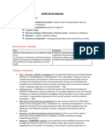 AA - ACCA - Audit Risk & Subst Procedures