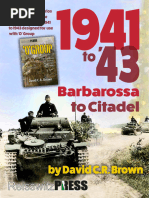 1941-43 Barbarossa To Citadel