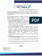 Solicitud de Querellante Adhesivo Caso 32 Nancy Orfilia Morales Sanchez