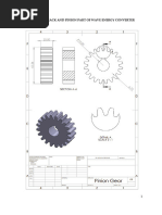 Rack and Pinion Design For Wave Energy Converter