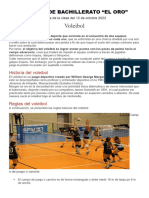 Educaciòn Fisica Voleibol