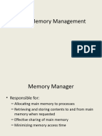 SET 6 Memory Management