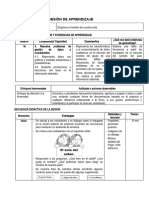 Sesión de Aprendizaje N 3