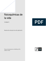 U4 - Resolución de Ejercicios de Aplicación - Bases Fisicoquímicas de La Vida - Física e Introducción de La Biofísica