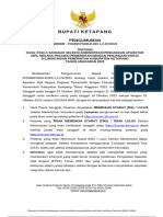 3 Pengumuman Pasca Sanggah Seleksi Administrasi PPPK Tahun 2023 Kab Ketapang