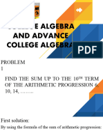 Engineering Review ALGEBRA