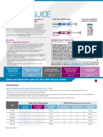 Xolair Dosing Guide