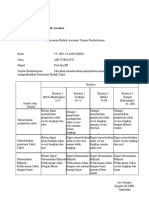 LK-8a: Penyusunan Rubrik Asesmen