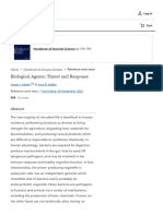 Biological Agents Threat and Response