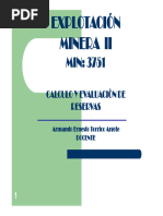 3 Evaluación de Reservas