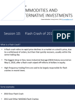 Commodities and Alternative Investments - Session 10 - Slides