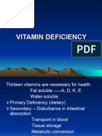 18b-VITAMINE DEFFICIENCY